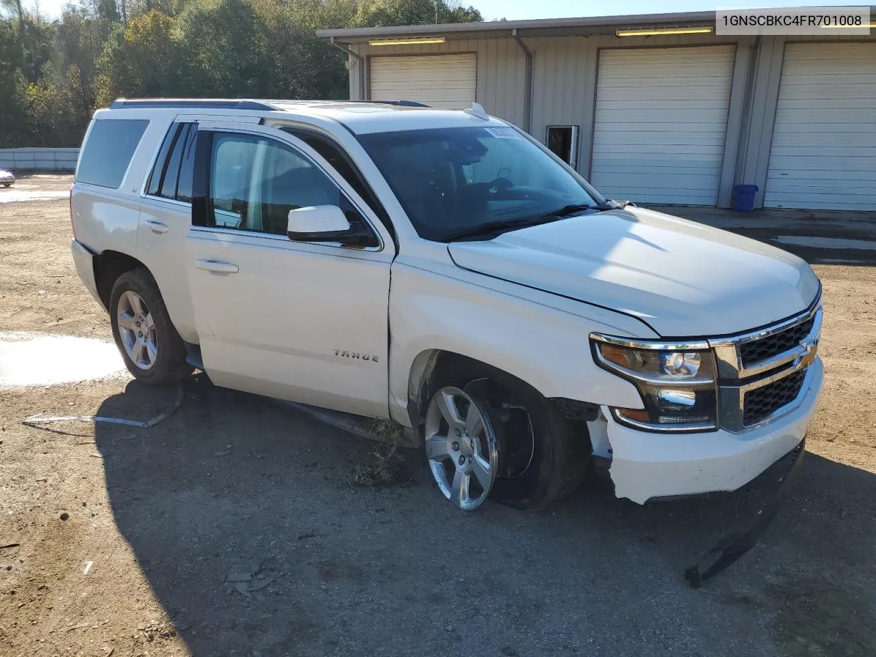 2015 Chevrolet Tahoe C1500 Lt VIN: 1GNSCBKC4FR701008 Lot: 80530204