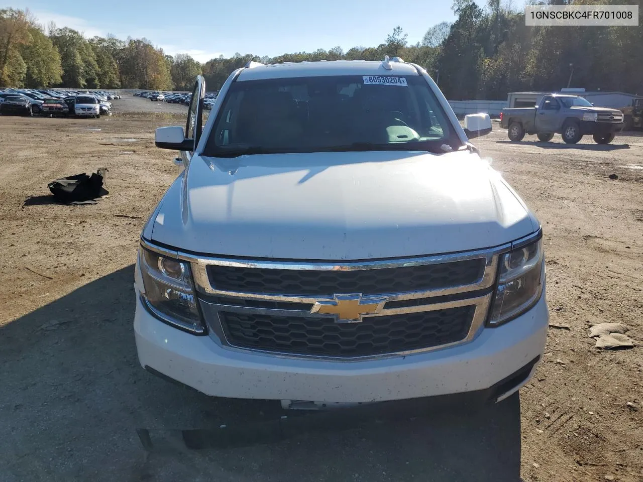 2015 Chevrolet Tahoe C1500 Lt VIN: 1GNSCBKC4FR701008 Lot: 80530204