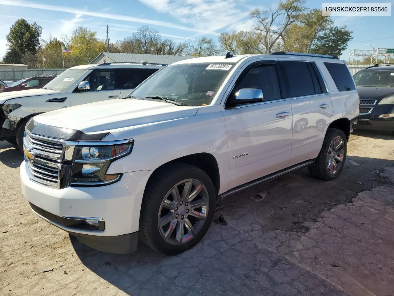 2015 Chevrolet Tahoe K1500 Ltz VIN: 1GNSKCKC2FR185546 Lot: 80539284