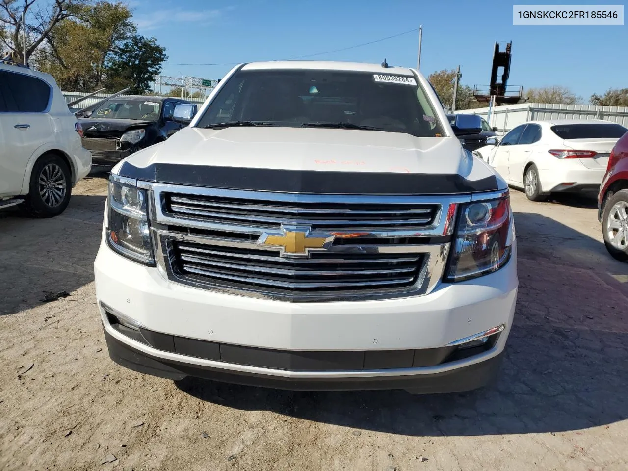 2015 Chevrolet Tahoe K1500 Ltz VIN: 1GNSKCKC2FR185546 Lot: 80539284