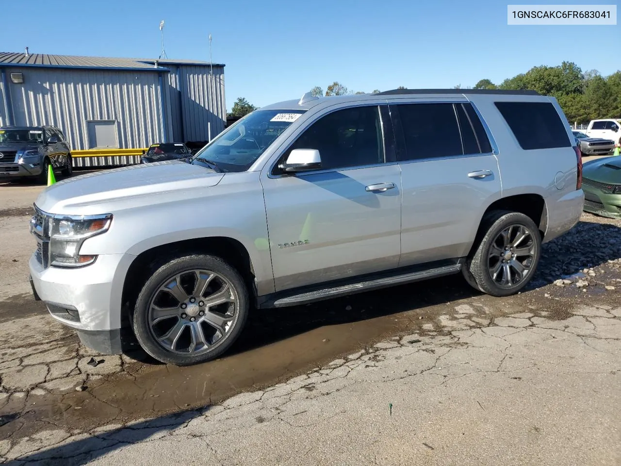 2015 Chevrolet Tahoe C1500 Ls VIN: 1GNSCAKC6FR683041 Lot: 80667564