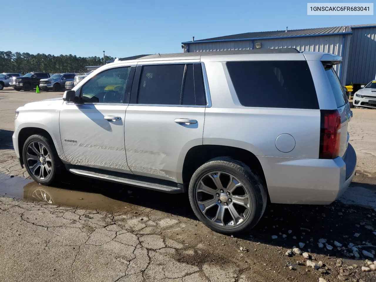 2015 Chevrolet Tahoe C1500 Ls VIN: 1GNSCAKC6FR683041 Lot: 80667564