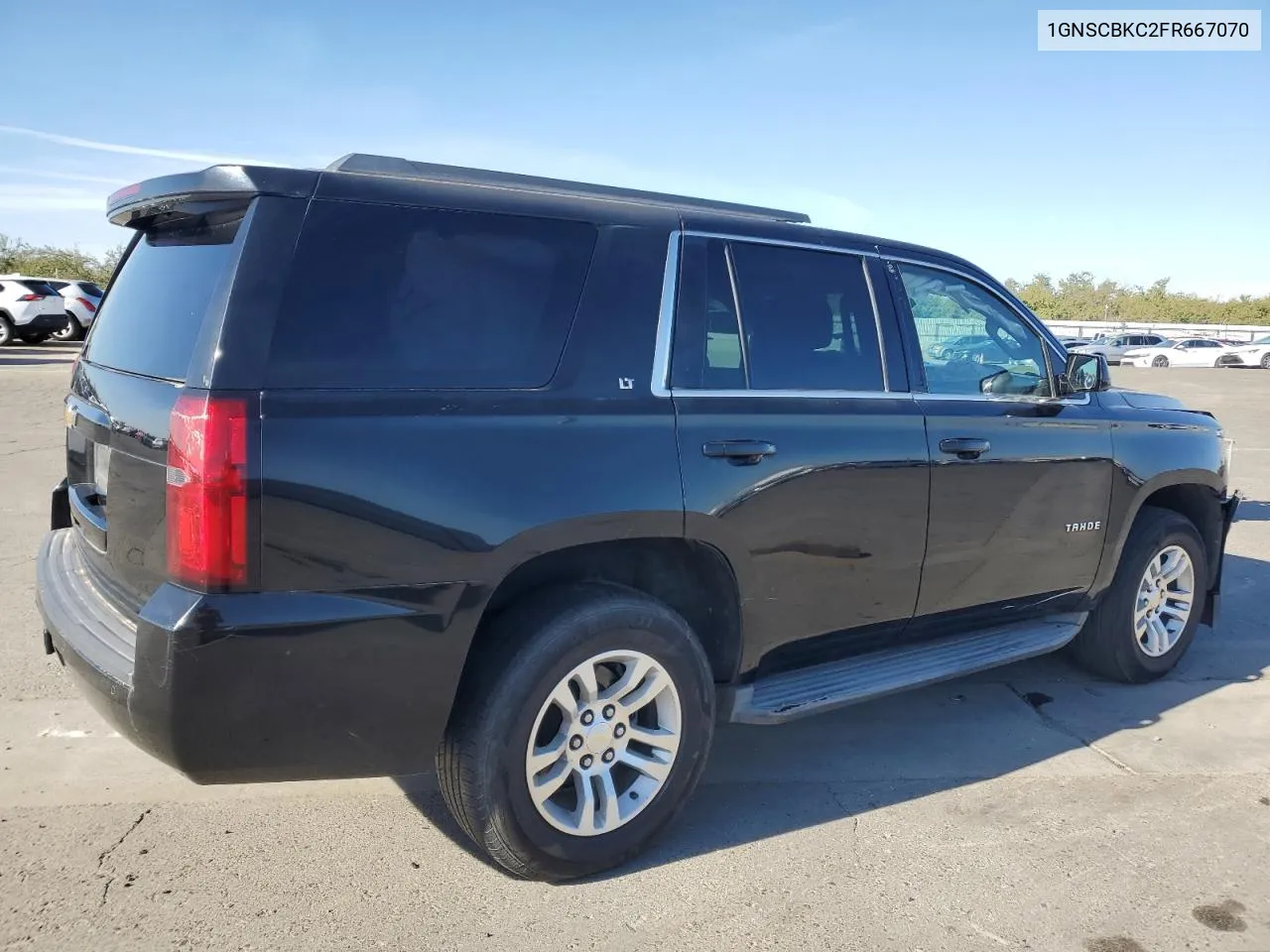 2015 Chevrolet Tahoe C1500 Lt VIN: 1GNSCBKC2FR667070 Lot: 81290704