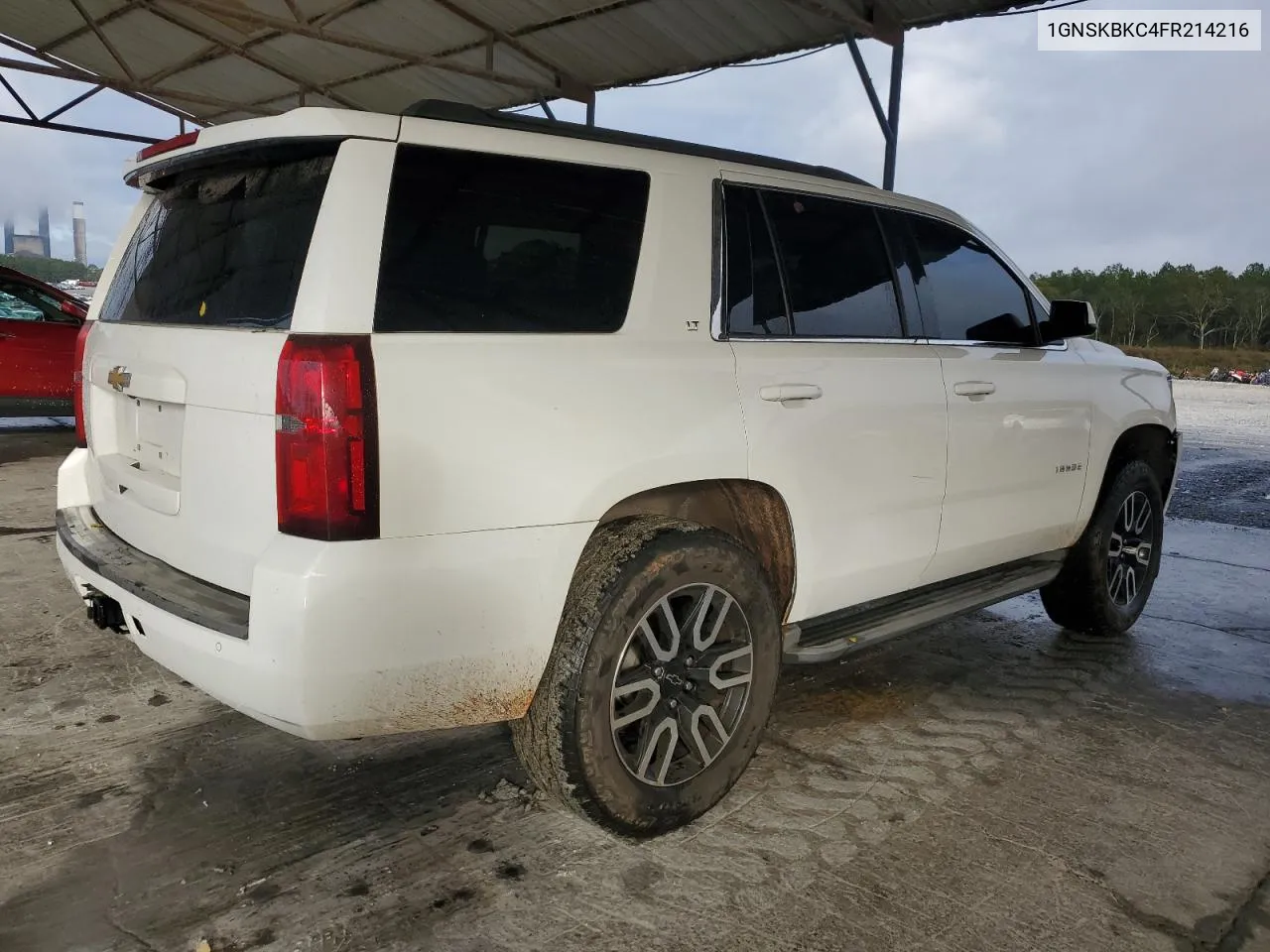 2015 Chevrolet Tahoe K1500 Lt VIN: 1GNSKBKC4FR214216 Lot: 81778784