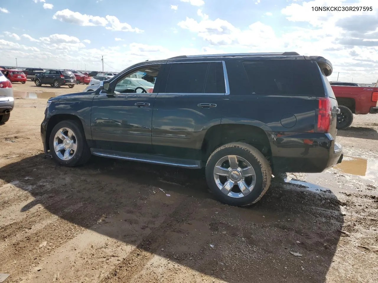 2016 Chevrolet Tahoe K1500 Ltz VIN: 1GNSKCKC3GR297595 Lot: 54885604