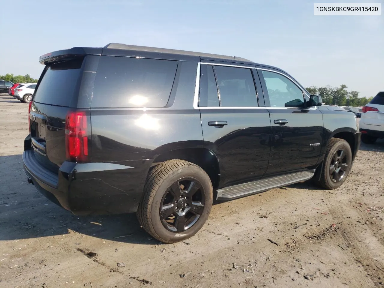 1GNSKBKC9GR415420 2016 Chevrolet Tahoe K1500 Lt