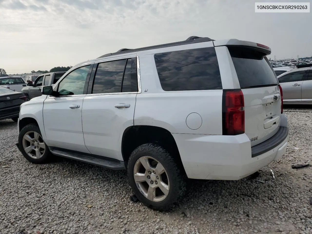 2016 Chevrolet Tahoe C1500 Lt VIN: 1GNSCBKCXGR290263 Lot: 58967084