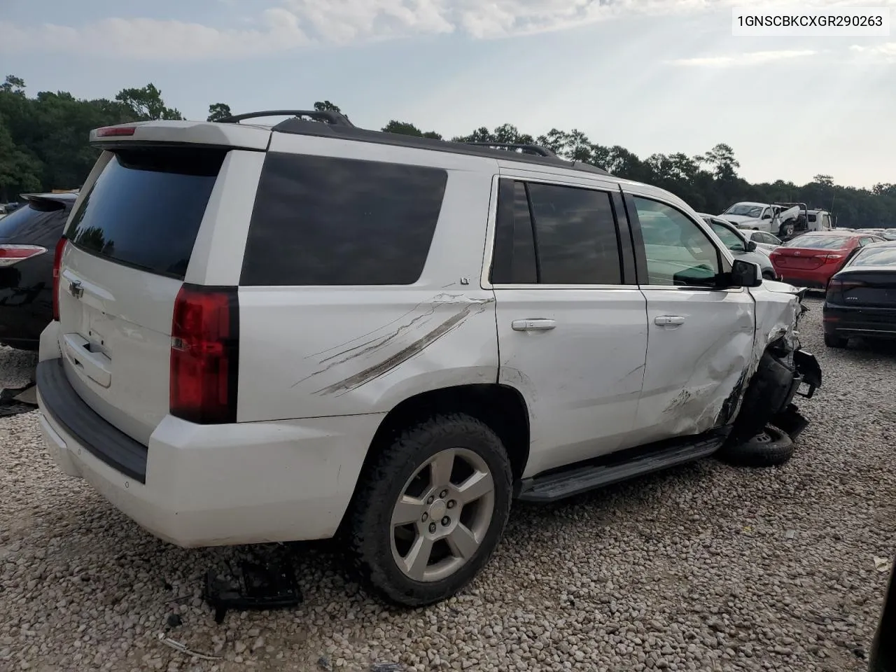 2016 Chevrolet Tahoe C1500 Lt VIN: 1GNSCBKCXGR290263 Lot: 58967084