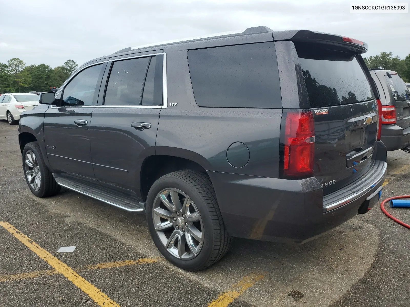 2016 Chevrolet Tahoe C1500 Ltz VIN: 1GNSCCKC1GR136093 Lot: 59480314