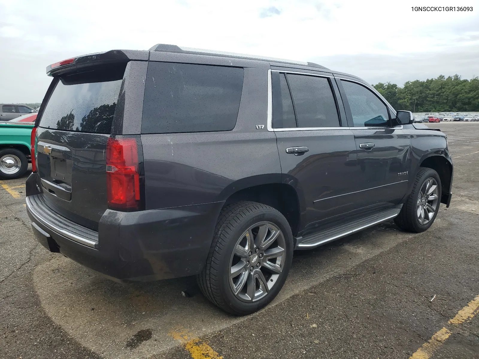 2016 Chevrolet Tahoe C1500 Ltz VIN: 1GNSCCKC1GR136093 Lot: 59480314