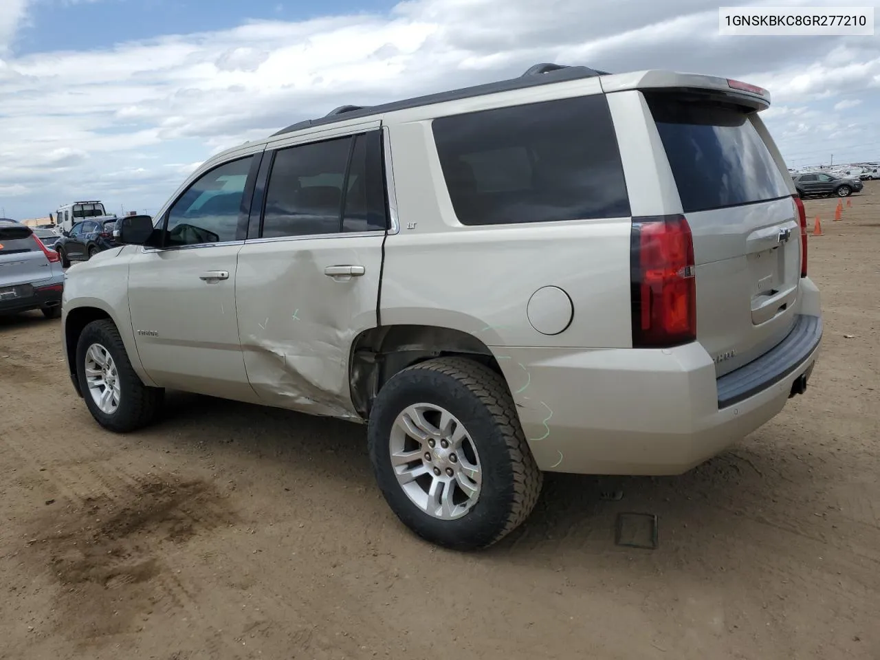 2016 Chevrolet Tahoe K1500 Lt VIN: 1GNSKBKC8GR277210 Lot: 59526954