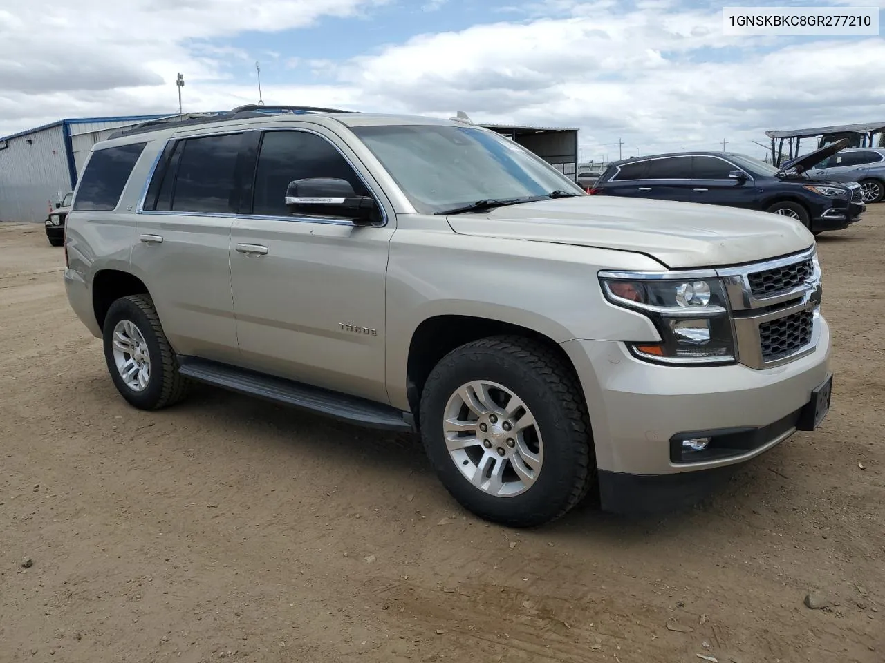 1GNSKBKC8GR277210 2016 Chevrolet Tahoe K1500 Lt