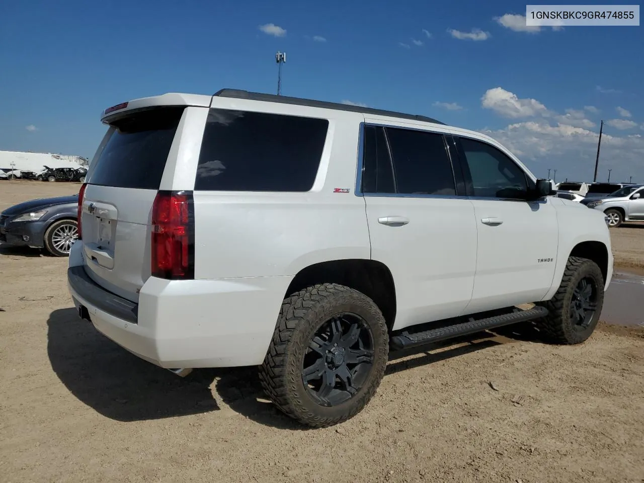 2016 Chevrolet Tahoe K1500 Lt VIN: 1GNSKBKC9GR474855 Lot: 60274644