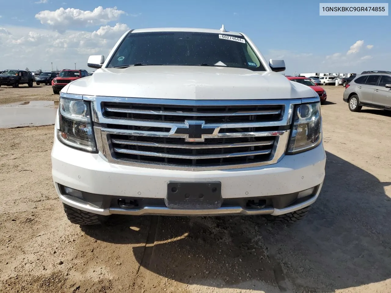 1GNSKBKC9GR474855 2016 Chevrolet Tahoe K1500 Lt