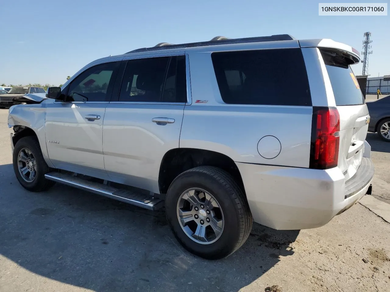 2016 Chevrolet Tahoe K1500 Lt VIN: 1GNSKBKC0GR171060 Lot: 60437904