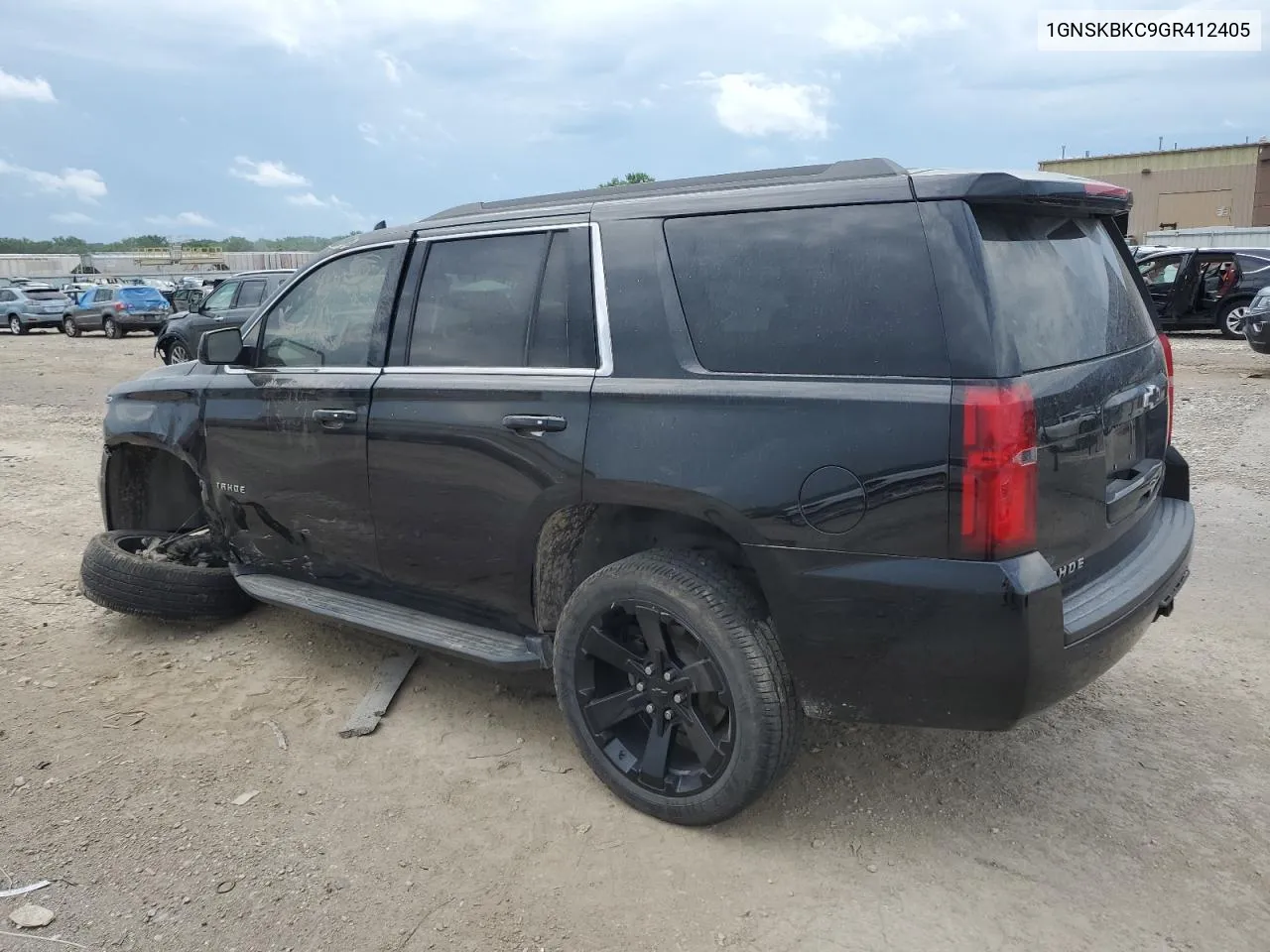 2016 Chevrolet Tahoe K1500 Lt VIN: 1GNSKBKC9GR412405 Lot: 60617724