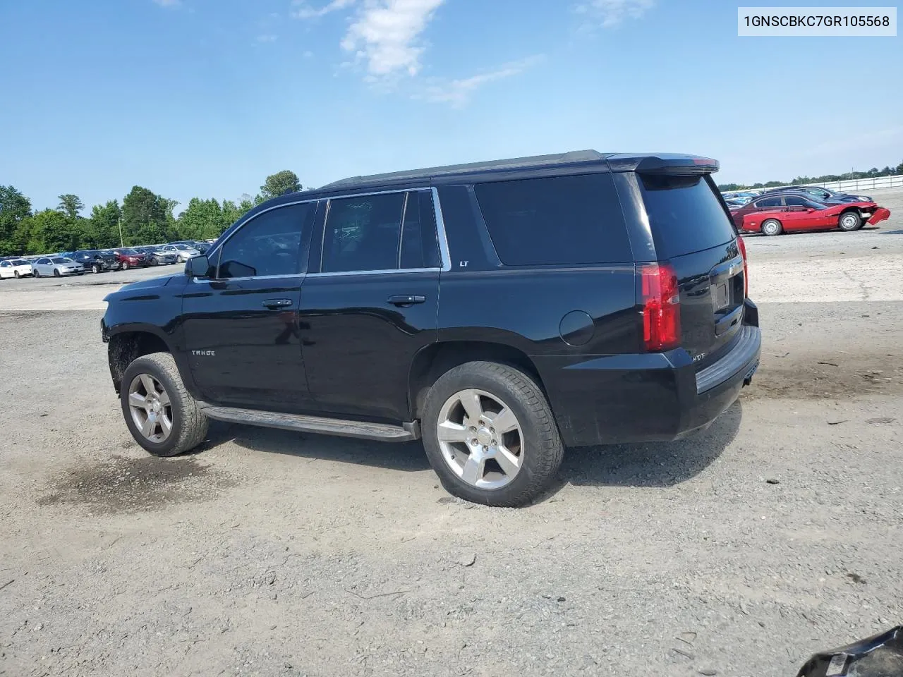 1GNSCBKC7GR105568 2016 Chevrolet Tahoe C1500 Lt