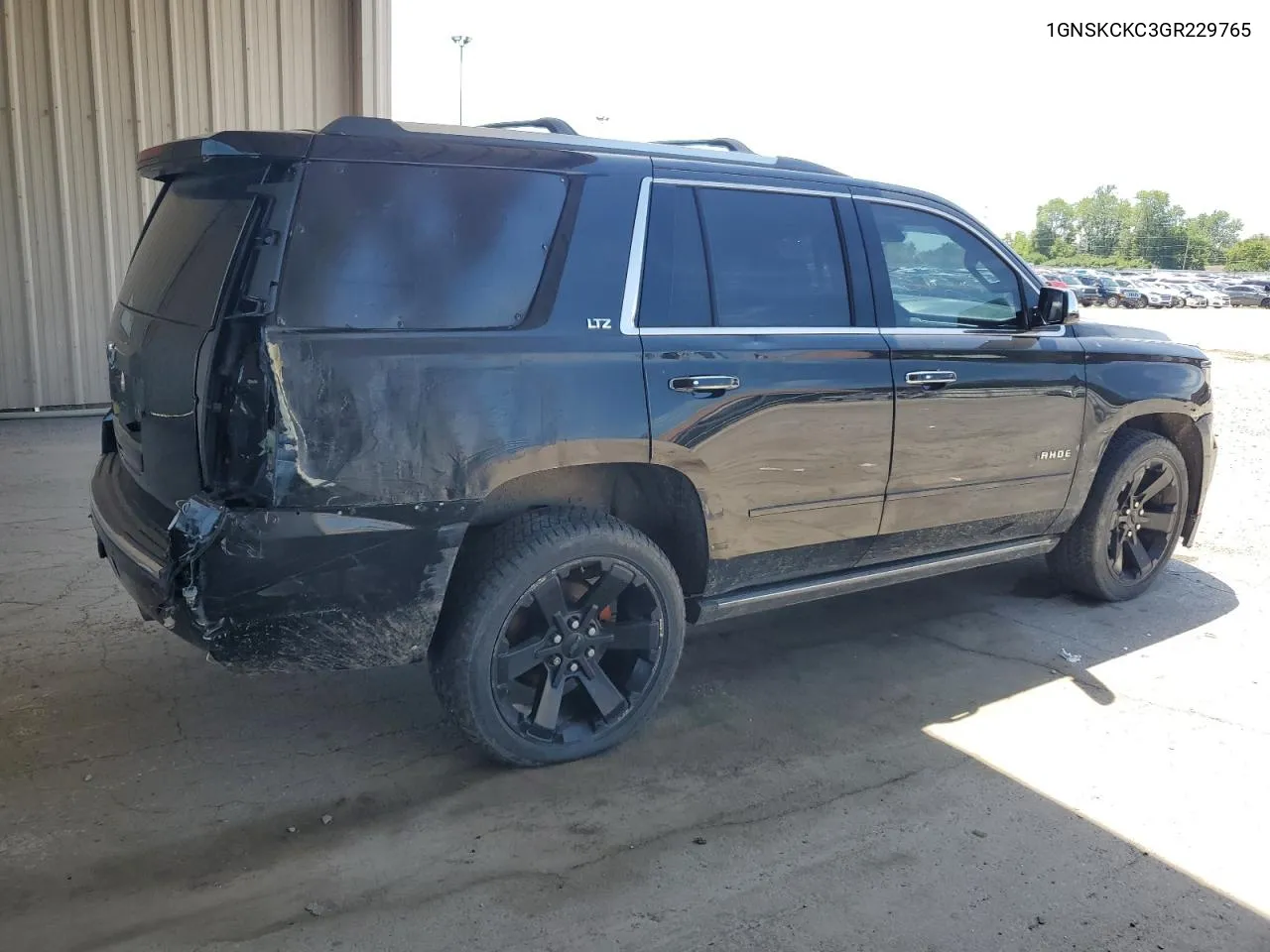 2016 Chevrolet Tahoe K1500 Ltz VIN: 1GNSKCKC3GR229765 Lot: 61282634