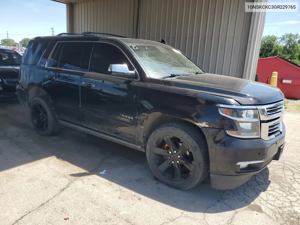 1GNSKCKC3GR229765 2016 Chevrolet Tahoe K1500 Ltz