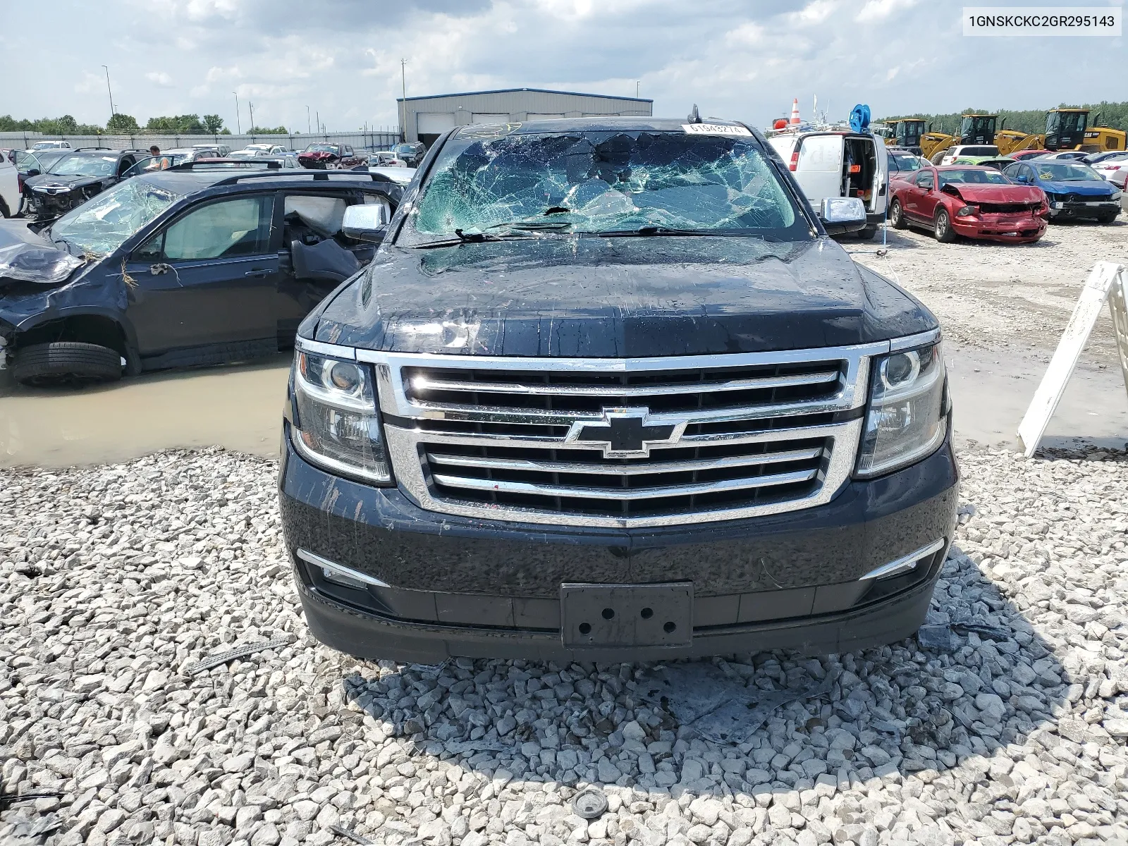 2016 Chevrolet Tahoe K1500 Ltz VIN: 1GNSKCKC2GR295143 Lot: 61943274