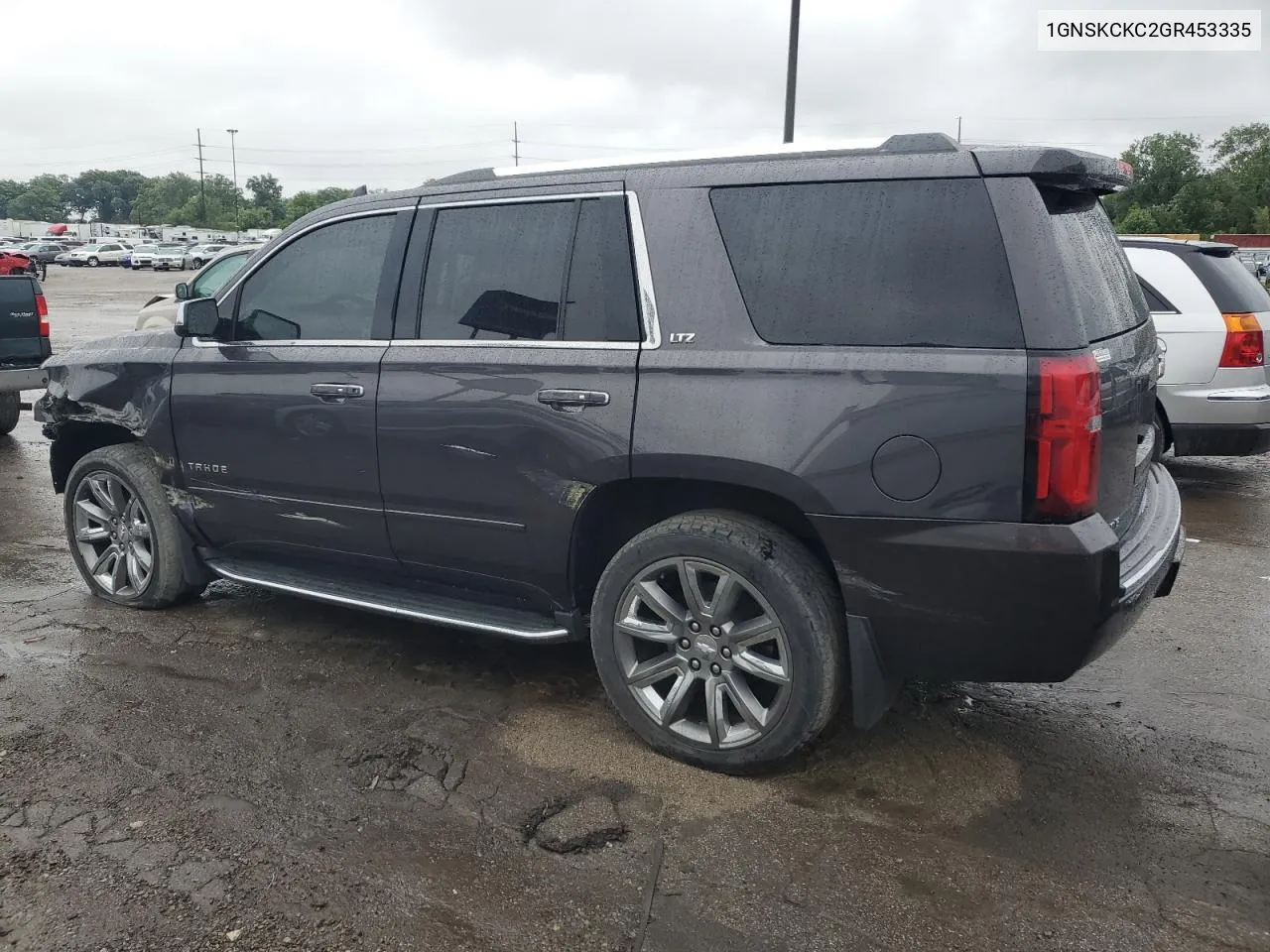 2016 Chevrolet Tahoe K1500 Ltz VIN: 1GNSKCKC2GR453335 Lot: 62007674