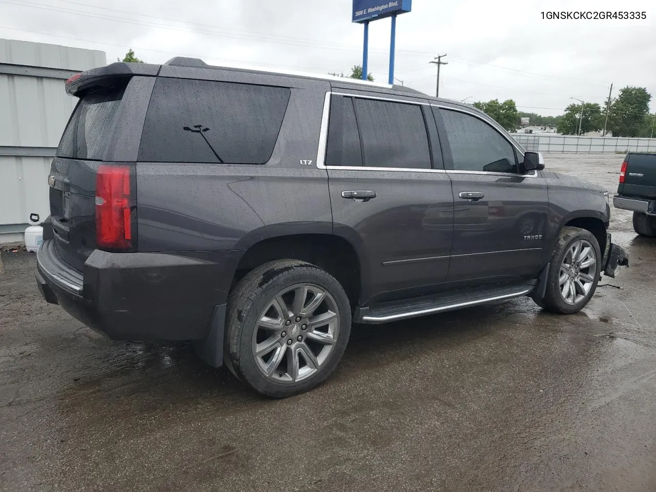 2016 Chevrolet Tahoe K1500 Ltz VIN: 1GNSKCKC2GR453335 Lot: 62007674