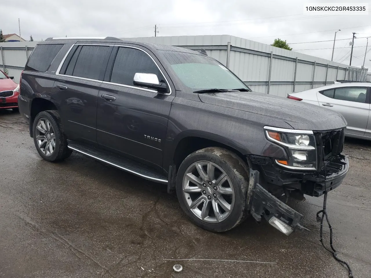 2016 Chevrolet Tahoe K1500 Ltz VIN: 1GNSKCKC2GR453335 Lot: 62007674