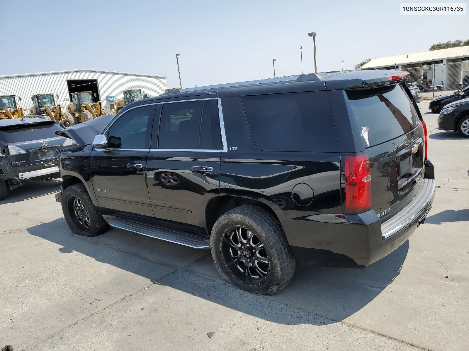 2016 Chevrolet Tahoe C1500 Ltz VIN: 1GNSCCKC3GR116735 Lot: 64810954