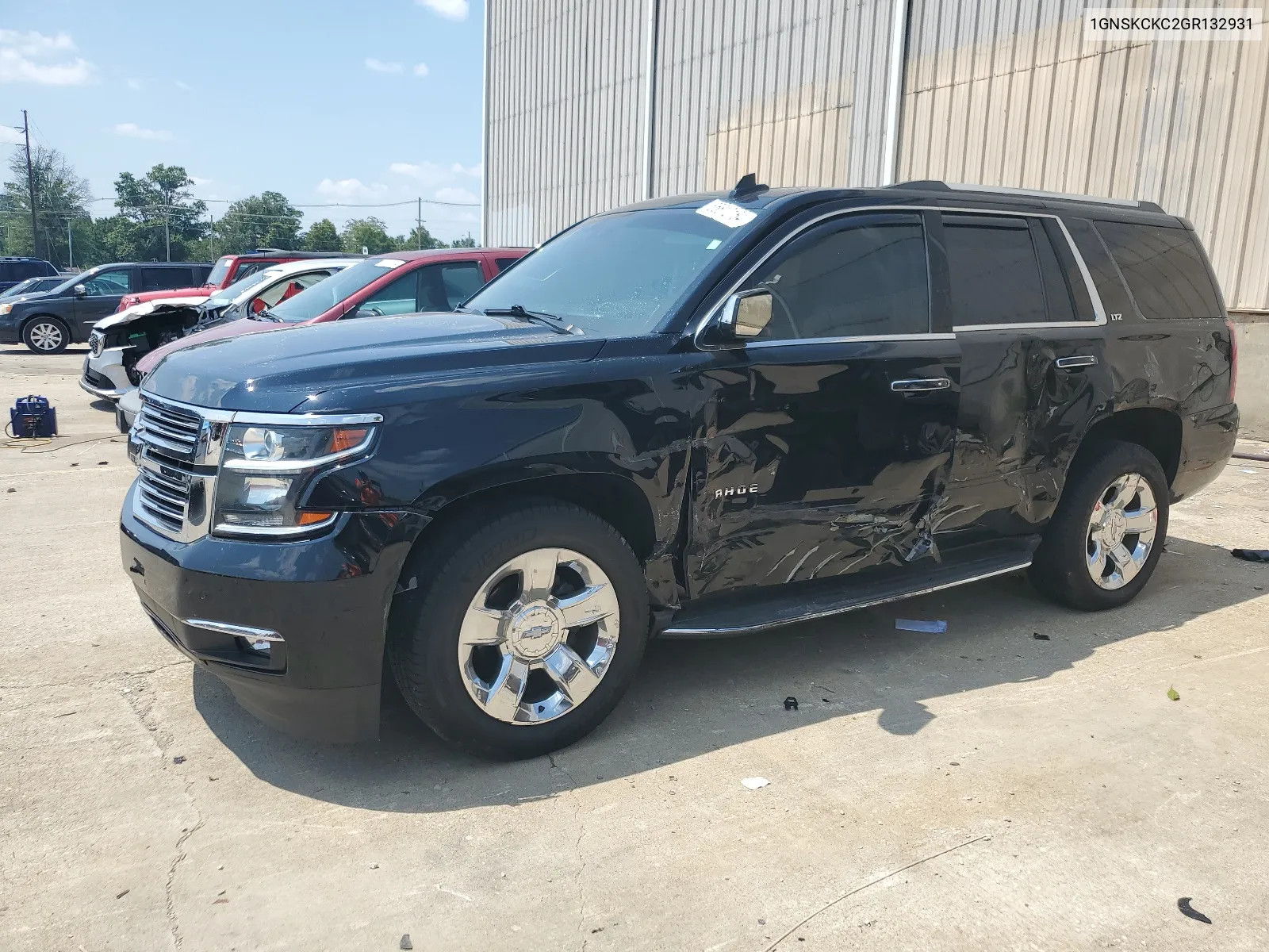 2016 Chevrolet Tahoe K1500 Ltz VIN: 1GNSKCKC2GR132931 Lot: 65612164