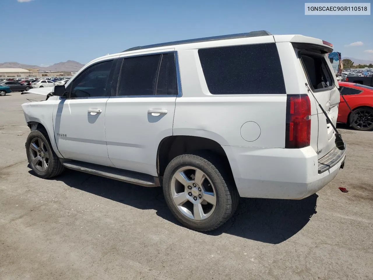 2016 Chevrolet Tahoe C1500 Ls VIN: 1GNSCAEC9GR110518 Lot: 67168364