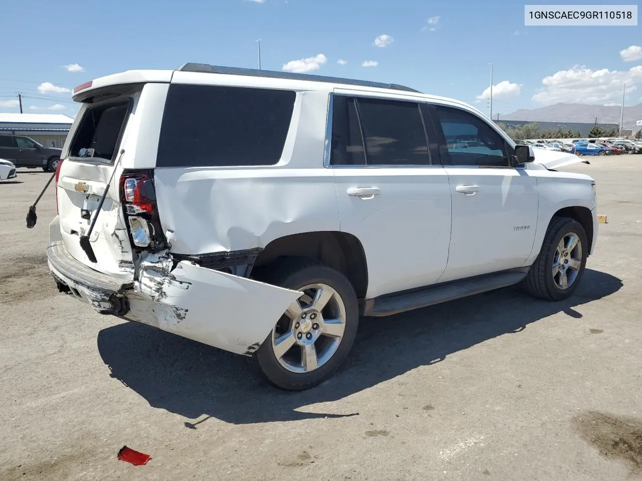 2016 Chevrolet Tahoe C1500 Ls VIN: 1GNSCAEC9GR110518 Lot: 67168364