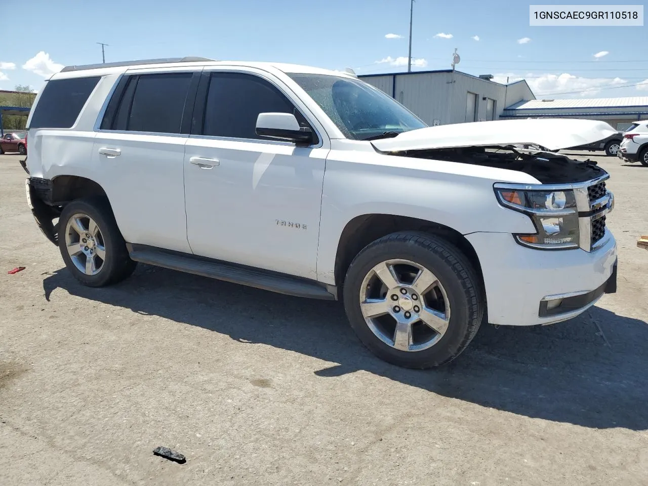 2016 Chevrolet Tahoe C1500 Ls VIN: 1GNSCAEC9GR110518 Lot: 67168364