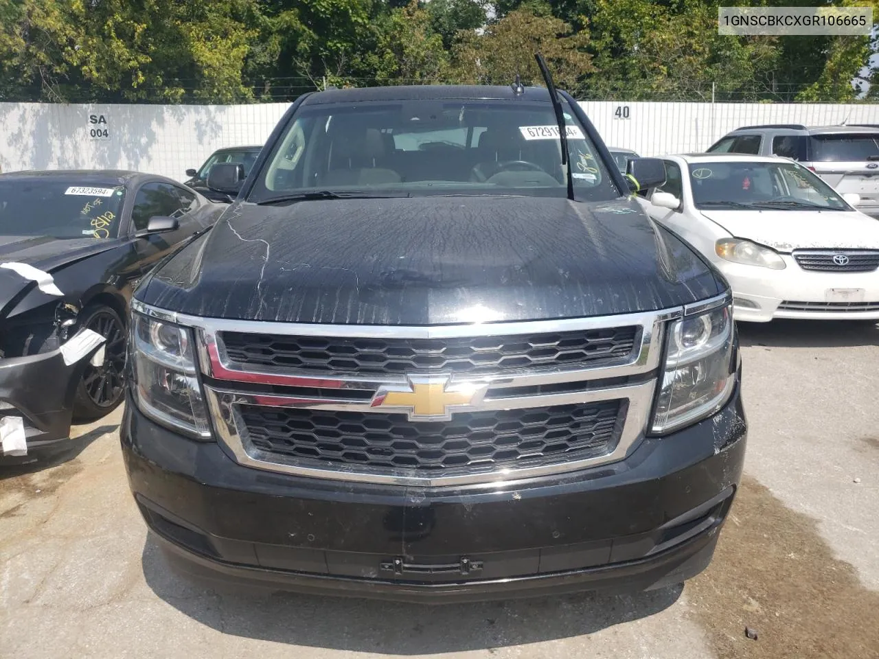 1GNSCBKCXGR106665 2016 Chevrolet Tahoe C1500 Lt