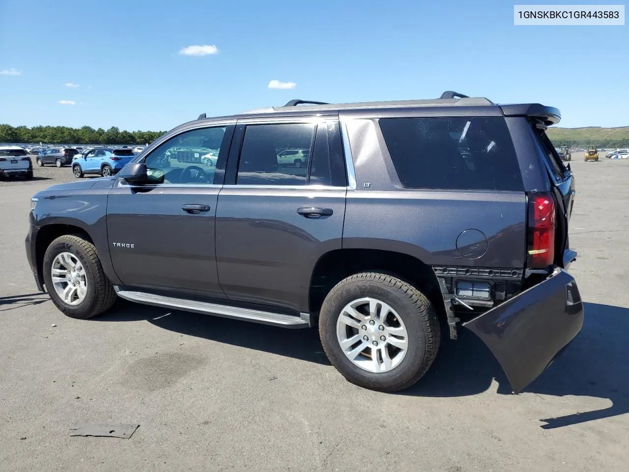 2016 Chevrolet Tahoe K1500 Lt VIN: 1GNSKBKC1GR443583 Lot: 68813234