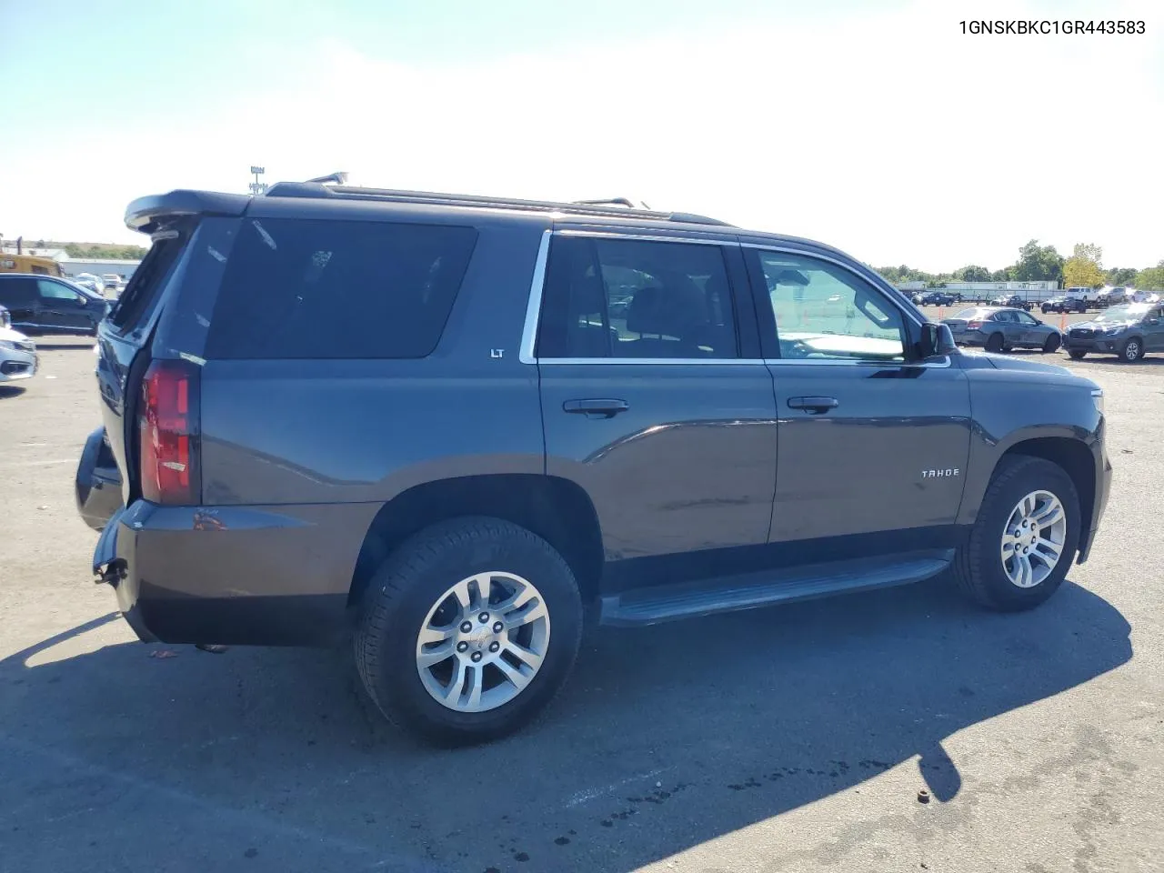 2016 Chevrolet Tahoe K1500 Lt VIN: 1GNSKBKC1GR443583 Lot: 68813234