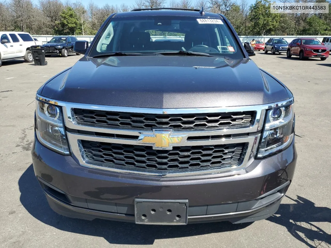 1GNSKBKC1GR443583 2016 Chevrolet Tahoe K1500 Lt