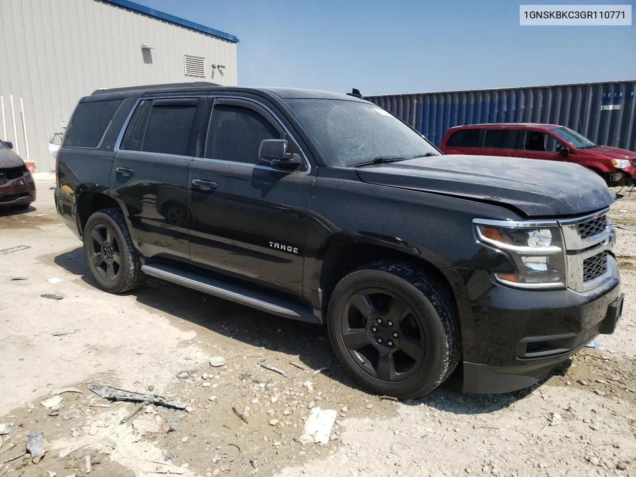 1GNSKBKC3GR110771 2016 Chevrolet Tahoe K1500 Lt