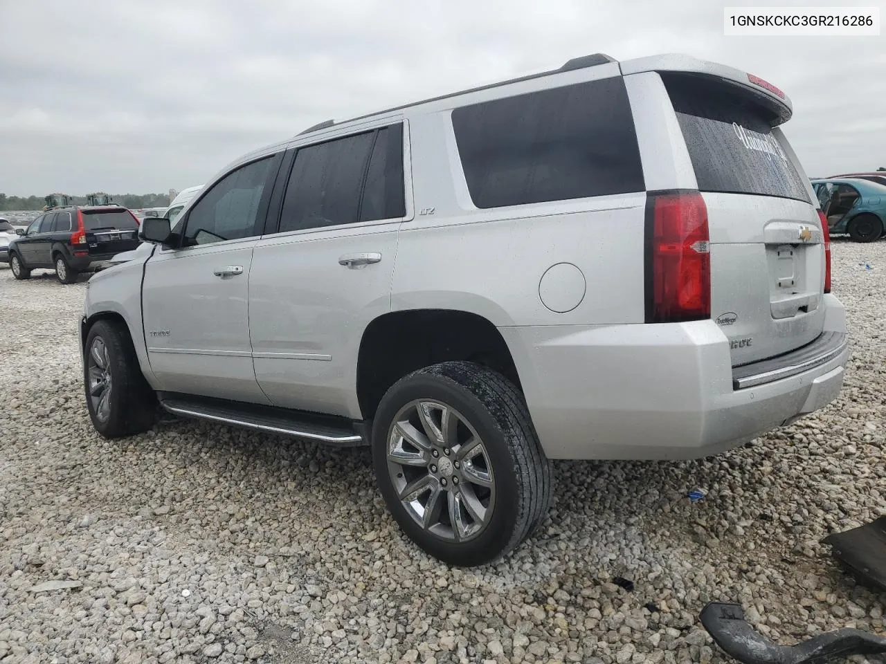 2016 Chevrolet Tahoe K1500 Ltz VIN: 1GNSKCKC3GR216286 Lot: 69287954