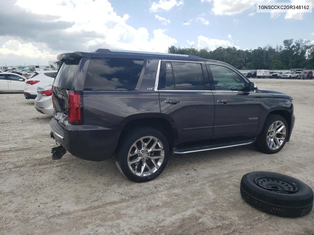 2016 Chevrolet Tahoe C1500 Ltz VIN: 1GNSCCKC2GR348162 Lot: 69309854