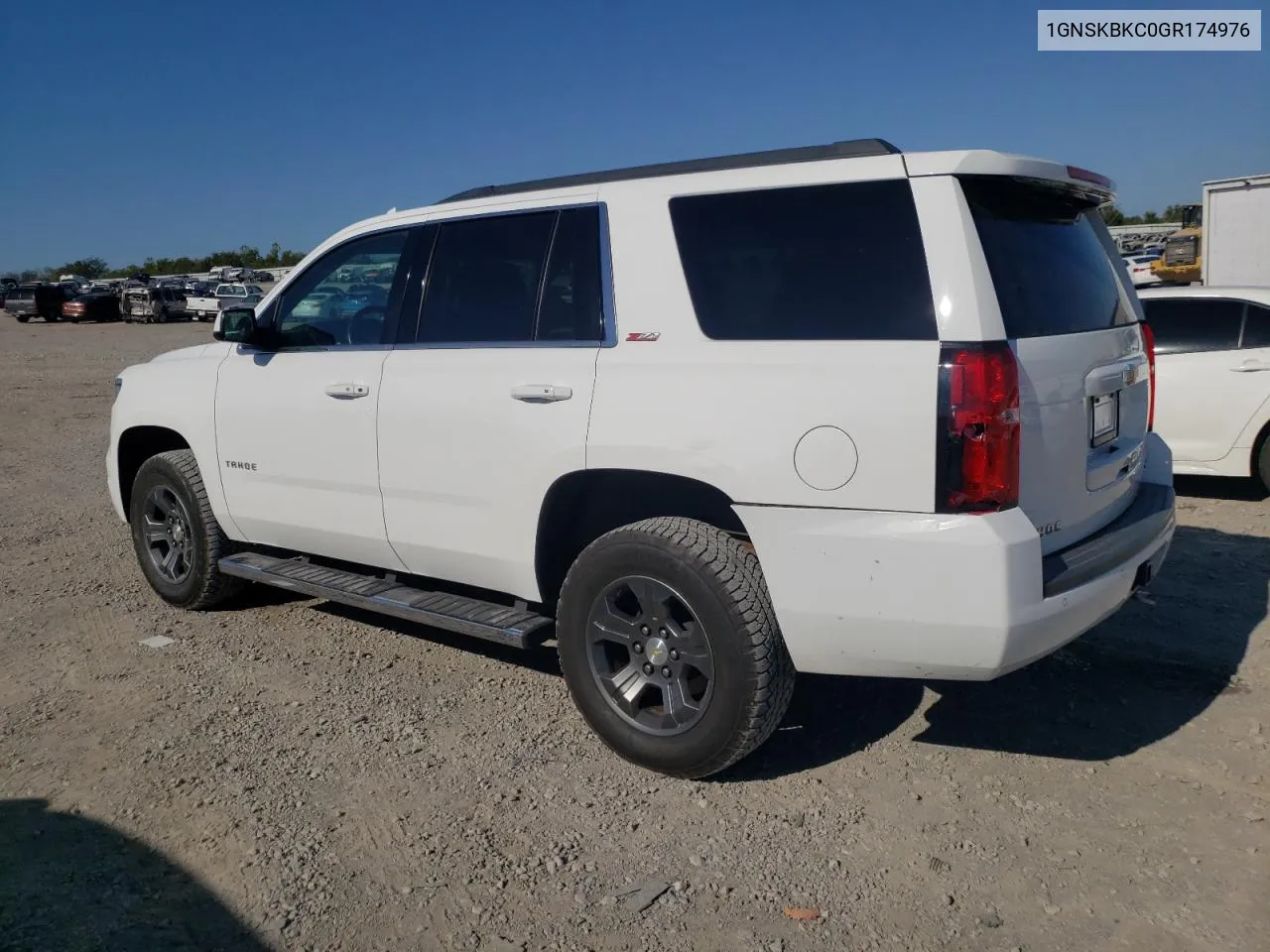 2016 Chevrolet Tahoe K1500 Lt VIN: 1GNSKBKC0GR174976 Lot: 69495094