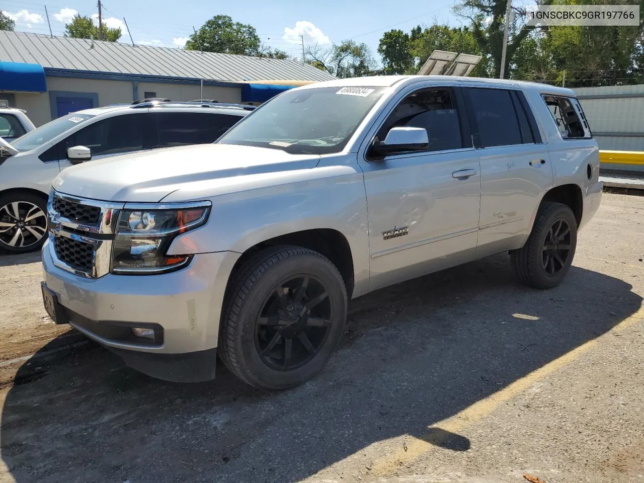 2016 Chevrolet Tahoe C1500 Lt VIN: 1GNSCBKC9GR197766 Lot: 69800634