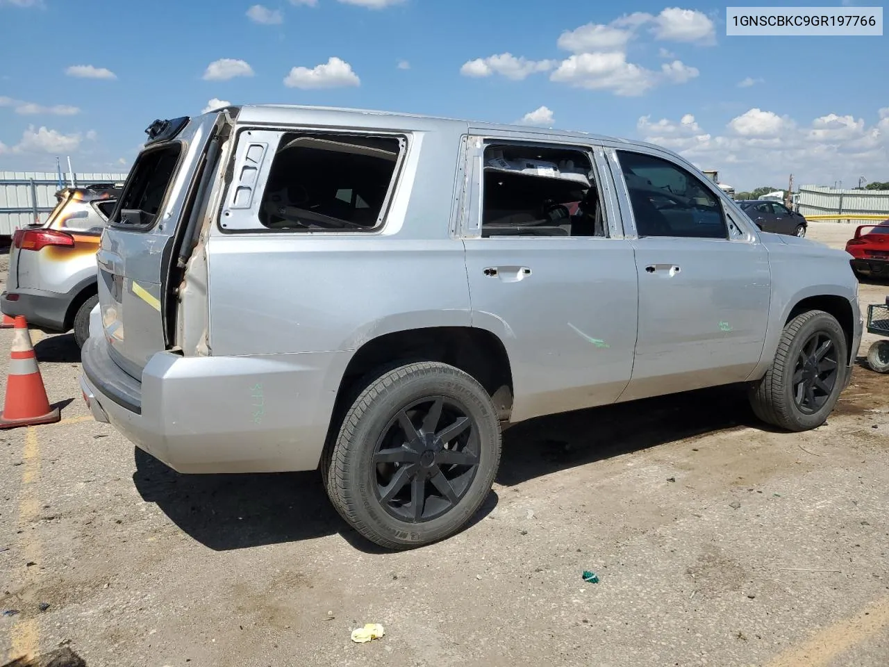 2016 Chevrolet Tahoe C1500 Lt VIN: 1GNSCBKC9GR197766 Lot: 69800634