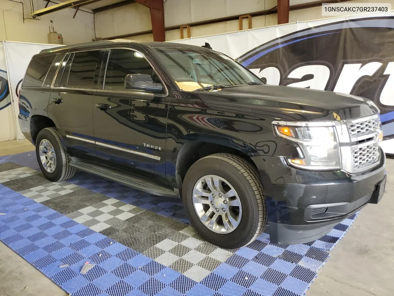 2016 Chevrolet Tahoe C1500 Ls VIN: 1GNSCAKC7GR237403 Lot: 70380254