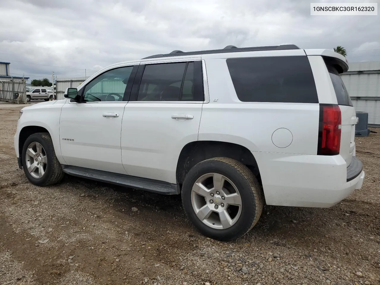 2016 Chevrolet Tahoe C1500 Lt VIN: 1GNSCBKC3GR162320 Lot: 70524274