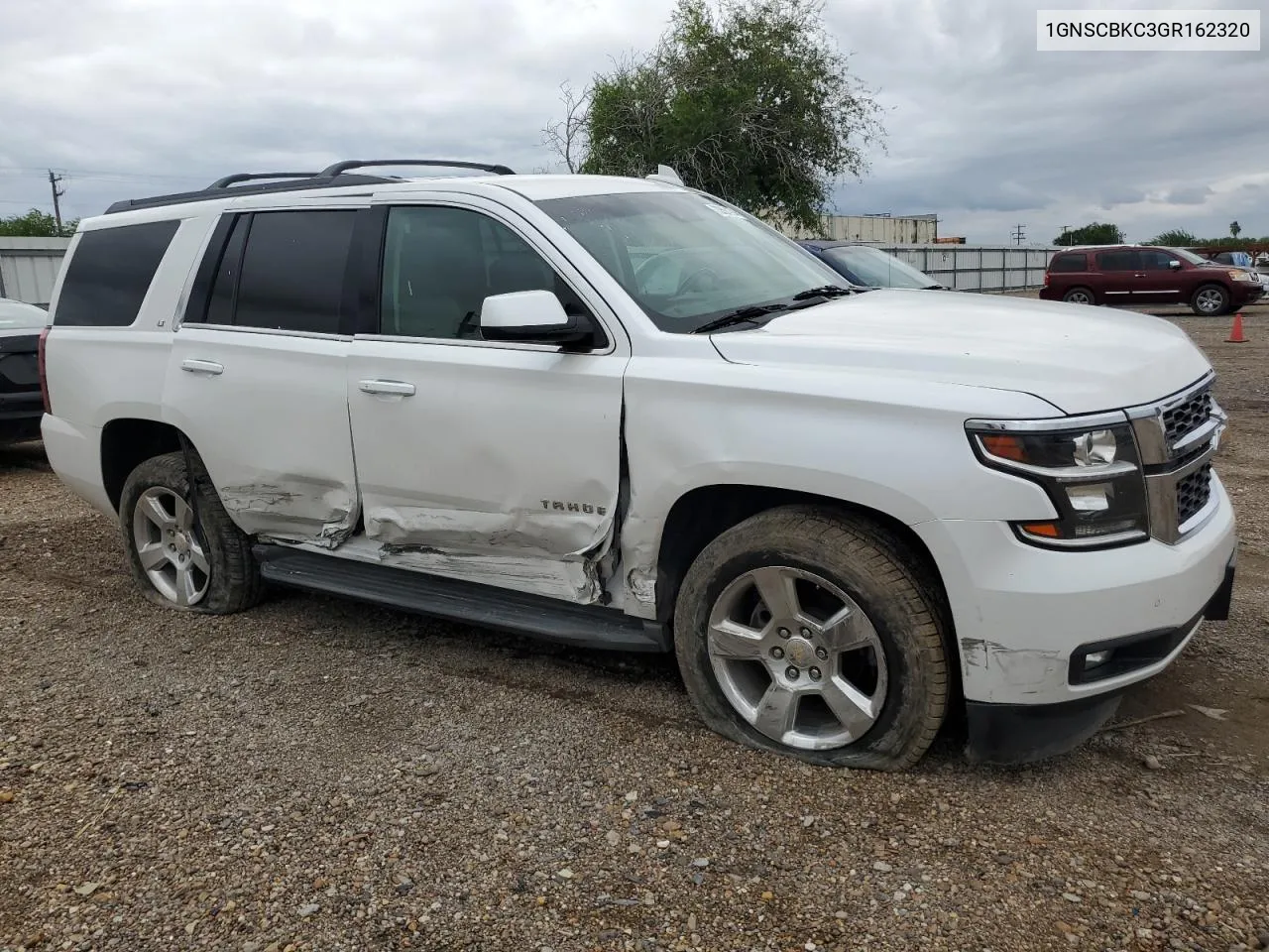 2016 Chevrolet Tahoe C1500 Lt VIN: 1GNSCBKC3GR162320 Lot: 70524274