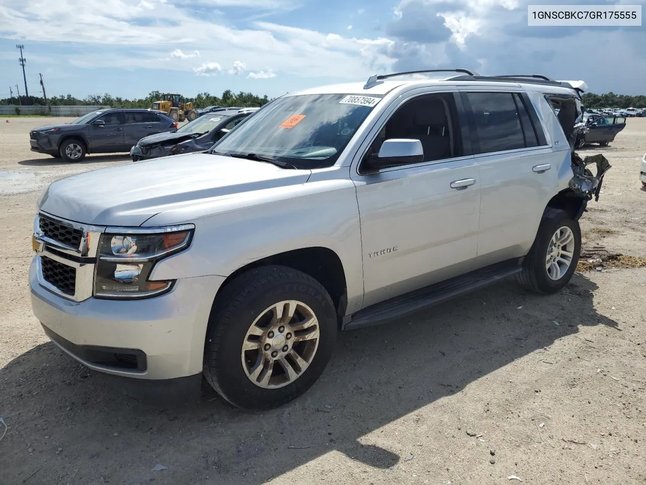 2016 Chevrolet Tahoe C1500 Lt VIN: 1GNSCBKC7GR175555 Lot: 70857594