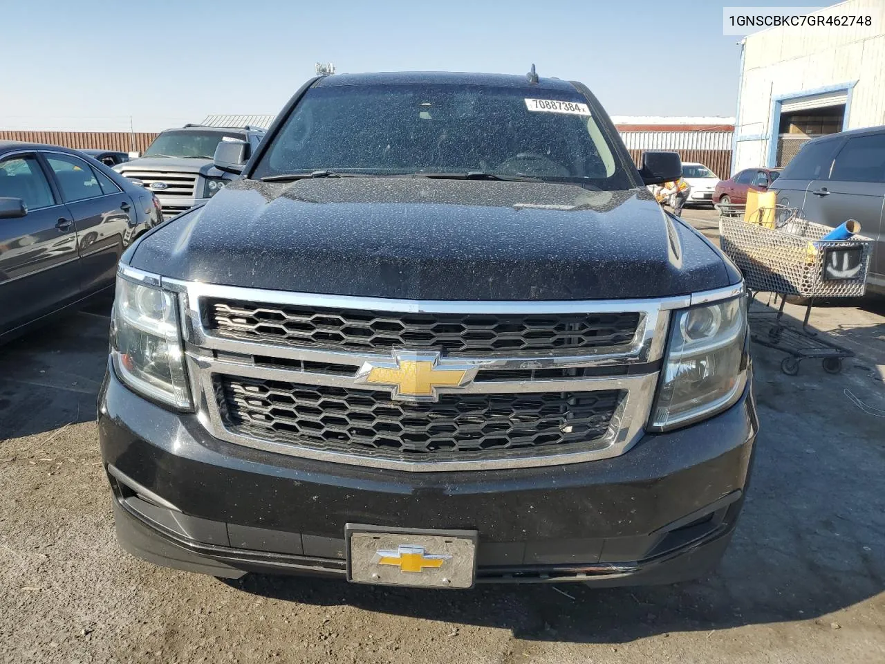 2016 Chevrolet Tahoe C1500 Lt VIN: 1GNSCBKC7GR462748 Lot: 70887384