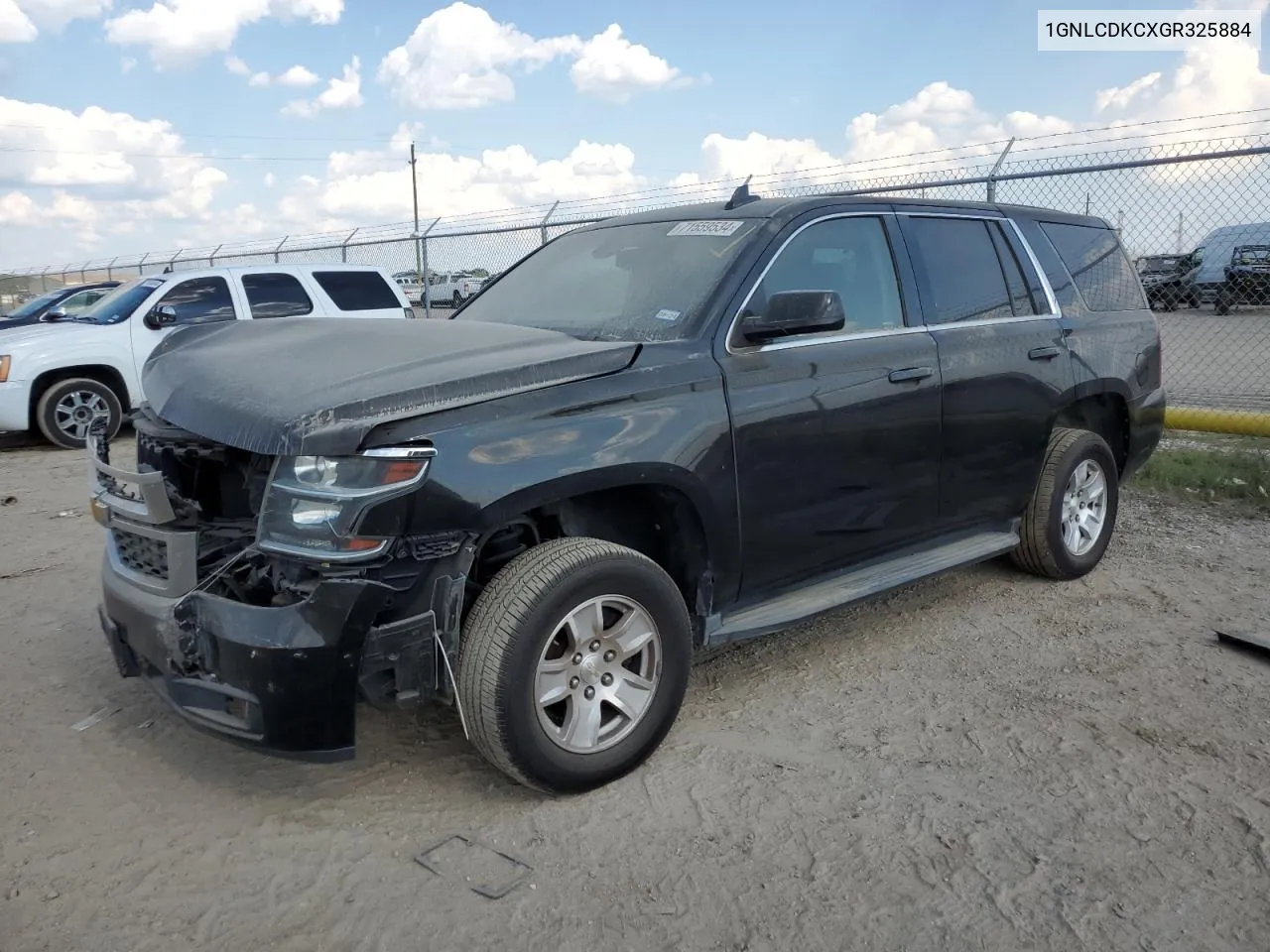 2016 Chevrolet Tahoe Police VIN: 1GNLCDKCXGR325884 Lot: 71559534