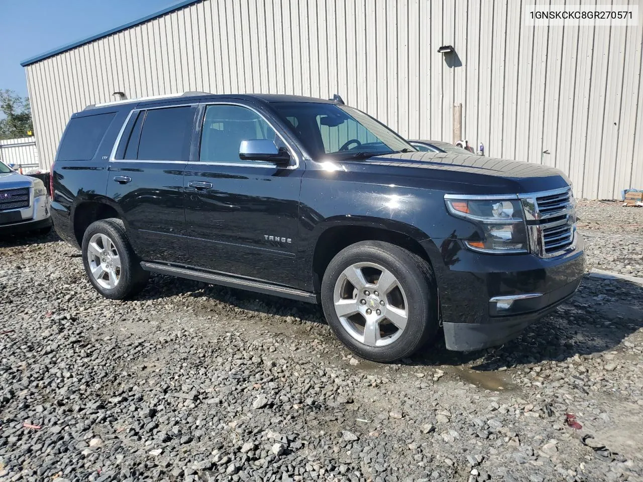 2016 Chevrolet Tahoe K1500 Ltz VIN: 1GNSKCKC8GR270571 Lot: 71569864