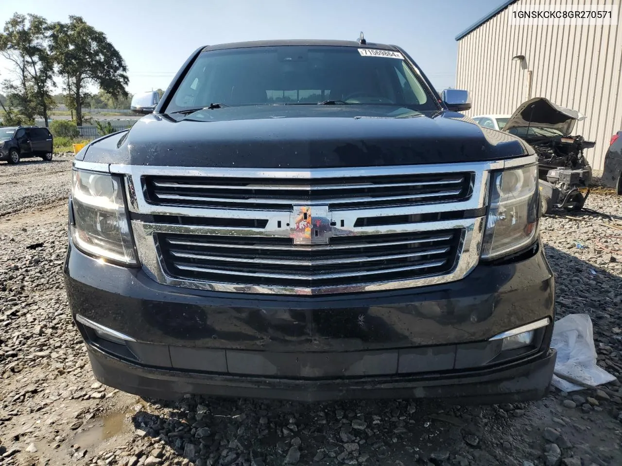 2016 Chevrolet Tahoe K1500 Ltz VIN: 1GNSKCKC8GR270571 Lot: 71569864